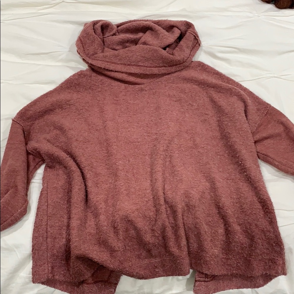 Open back - free people sweater